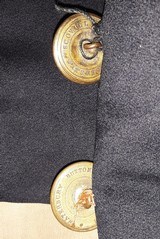1860's to 1870's Massachusetts Volunteer Militia Coatee w/ over 40 Civil War Buttons - 12 of 15