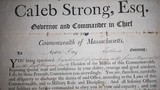 Early 1806 Massachusetts Militia Officer's Commision Signed by Governor Caleb Strong - 2 of 6