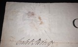 Early 1806 Massachusetts Militia Officer's Commision Signed by Governor Caleb Strong - 4 of 6