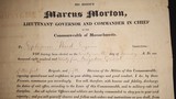 1825 Massachusetts Militia Commission for a Brigadier General, Signed by Acting and Future Governor - 2 of 6