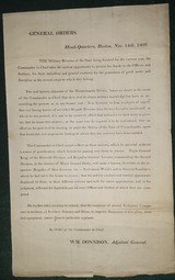 Three Early 1800's Massachusetts Militia Documents - 6 of 7