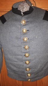 CW Era Highland Military Academy Shell Jacket & Identified CDV of Cadet Wearing Same Style Jacket - 2 of 15