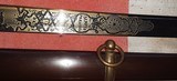 Minty CW Officer Sword, Gold Washed Blade, Massachusetts Seal, Boston City Guard Motto - 7 of 15