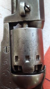 Scarce Manhattan Fire Arms Co. Series I .31 Caliber Pocket Model Revolver & Holster - 10 of 15