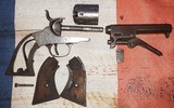 Scarce Manhattan Fire Arms Co. Series I .31 Caliber Pocket Model Revolver & Holster - 5 of 15