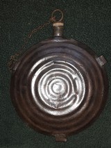 Civil War Bullseye Canteen, Maker Marked, Early Battlefield Pick-up? - 4 of 12