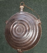 Civil War Bullseye Canteen, Maker Marked, Early Battlefield Pick-up? - 2 of 12