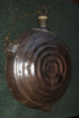 Civil War Bullseye Canteen, Maker Marked, Early Battlefield Pick-up? - 6 of 12