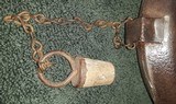 Civil War Bullseye Canteen, Maker Marked, Early Battlefield Pick-up? - 12 of 12