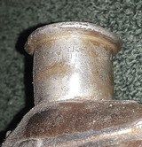Civil War Bullseye Canteen, Maker Marked, Early Battlefield Pick-up? - 8 of 12