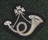 Scarce Silver 1840's Officer's Coat Tail or Militia Cap Insignia - 1 of 3