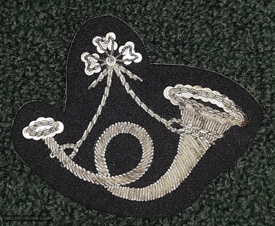 Scarce Silver 1840's Officer's Coat Tail or Militia Cap Insignia