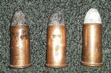 Three .56/50 Rimfire Cartridges for the Spencer Model 1865 Rifle or Carbine - 2 of 4