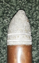 .56/56 Spencer Cartridge for Civil War Model 1860 Spencer Rifle or Carbine. - 2 of 6