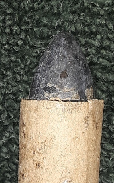 Beautiful Civil War .50 Caliber Smith Carbine Cartridge, Poultney's Patent