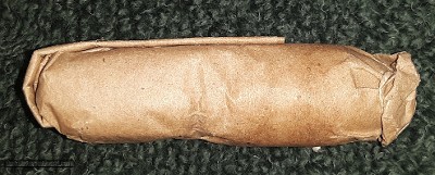 Civil War .58 Caliber Paper Cartridge for Muzzle Loading Springfield Rifles, Etc.