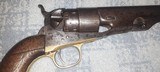 Nice Model 1860 Colt Army Revolver, Matching Serial Numbers, Cartouches, Mid 1863 - 2 of 15