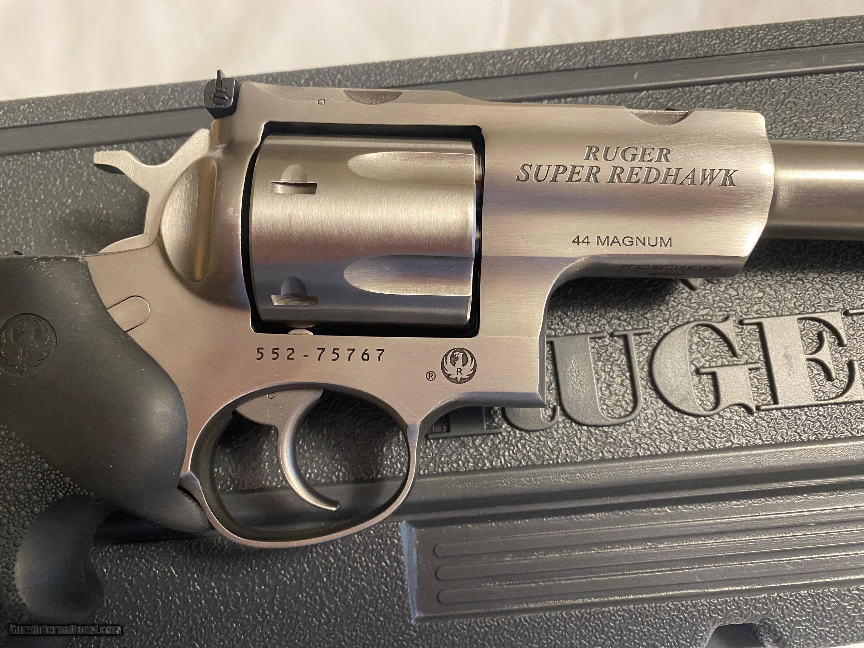 SUPER REDHAWK 44【長期保管品】 Ruger Super Redhawk 44 Magnum 9.5in Stainless Revolver - 6