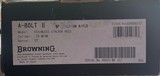 Browning a bolt II stainless stalker 25 wssm with boss new - 7 of 7