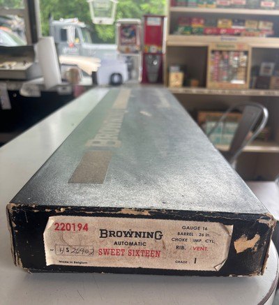 1964 Browning auto 5 sweet 16 new in box - Image 8 of 8