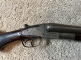 Baker Paragon 12 Gauge Side X Side, Early Production 3 Pin, in Very Original Condition - 4 of 12