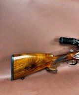 Superb engraved Antonio Zoli over/under combination gun with additional shotgun barrels and high end scope - 7 of 12