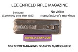 LEE-ENFIELD MAGAZINE FOR SMLE RIFLE CALIBER .303 - 6 of 9