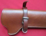 Winchester Issued John Wayne M94 SRC Leather Scabbard & Gun Rack - Image 4 of 12