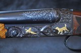 Winchester Model 21 20ga. Grade 6, George Ulrich engraved with 6 gold inlays, Beautiful - 8 of 15