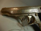 WALTHER PP SILVER
ENGRAVED PREWAR 1929 , FIRST YEAR PRODUCTION - 6 of 15