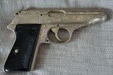WALTHER PP SILVER
ENGRAVED PREWAR 1929 , FIRST YEAR PRODUCTION - 9 of 15
