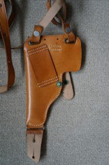 AKAH WALTHER MODEL 8 REICHSBANK SHOULDER HOLSTER PRISTINE CONDITION - 3 of 5