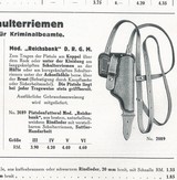 AKAH WALTHER MODEL 8 REICHSBANK SHOULDER HOLSTER PRISTINE CONDITION - 4 of 5