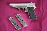 WALTHER PP REICH FINANCE RFV MARKED WITH 2 MAGAZINES AND 1940 HOLSTER - 1 of 9