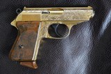 WALTHER PPK 22 PREWAR GOLD ENGRAVED - 7 of 7