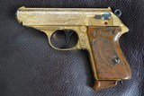 WALTHER PPK 22 PREWAR GOLD ENGRAVED - 6 of 7