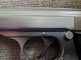 WALTHER PP WW2 MILITARY MARKED WAA359 IN UNIQUE CHROMIUM FINISH - 3 of 5