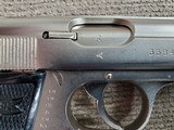 WALTHER PP WW2 MILITARY MARKED WAA359 IN UNIQUE CHROMIUM FINISH - 2 of 5