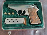 WALTHER PPK FACTORY PRESENTATION CASE FOR AN ENGRAVED 9MM PISTOL - 5 of 5