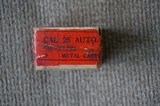WALTHER PREWAR 25 AUTO AMMO AND OTHER MANUFACTURERS - 2 of 4