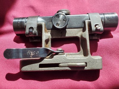 WW2 ZF4 scope and mount ORIGINAL