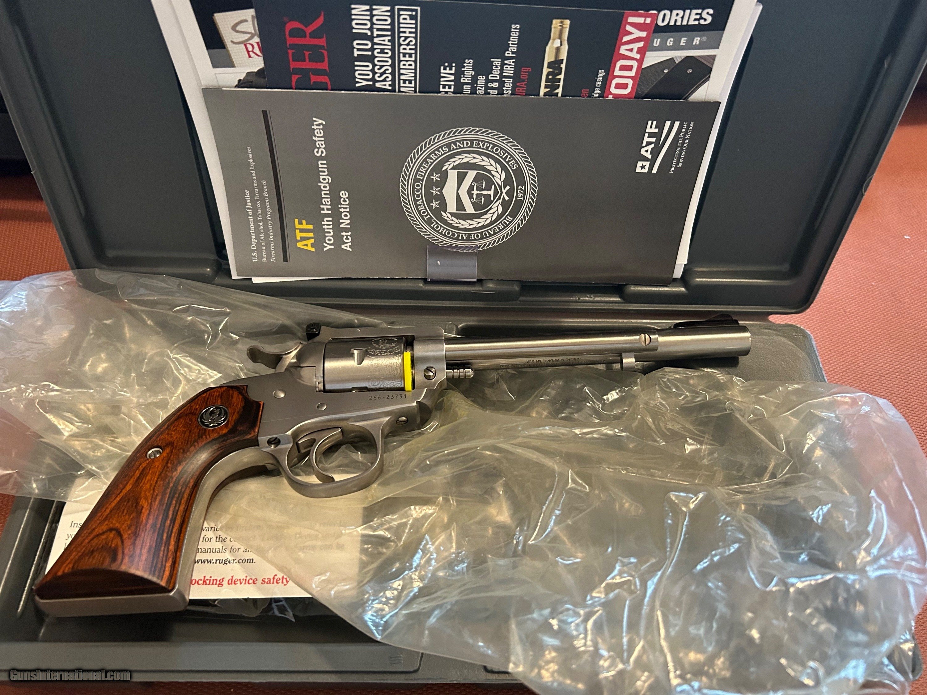 Ruger Bisley New Model Single Six 22 Lr Revolver