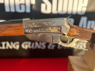 BROWNING MODEL 1895 LEVER ACTION 30-40 KRAG HIGH GRADE AND GRADE#1 RIFLES 30-40 KRAG NIB MATCHING SERIAL #'s - Image 4 of 12