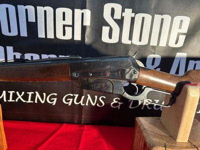 BROWNING MODEL 1895 LEVER ACTION HIGH GRADE RIFLES 30-06 AND 30-40 AS PAIR OR SINGLE - Image 1 of 10