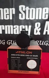 ATHLON ARES ETR GEN2 UHD 4.5-30×56 APLR12 MOA RETICLE - Image 2 of 3
