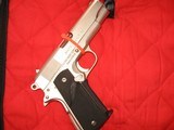 '' COLT SERIES 70 '' 38 SUPER BRUSHED NICKEL '' SCARCE '' - 1 of 3