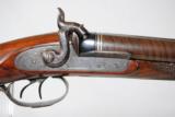 EARLY ENGLISH 10 GAUGE PERCUSSION SHOTGUN WITH 35 1/2