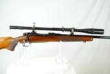 WINCHESTER MODEL 70 - PRE 64 - ORIGINALLY 22 HORNET - RE-BARRELED TO 222 REMINGTON (DOES NOT INCLUDE SCOPE) - 2 of 9