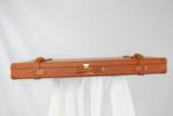 LEATHER MATCH PAIR CASE FOR SIDE BY SIDE GUNS - LAY FLAT - GREAT FOR PRESENTATION
- 4 of 5