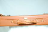 LEATHER MATCH PAIR CASE FOR SIDE BY SIDE GUNS - LAY FLAT - GREAT FOR PRESENTATION
- 5 of 5
